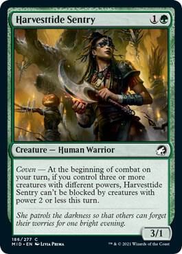 Harvesttide Sentry, Innistrad: Midnight Hunt 186
