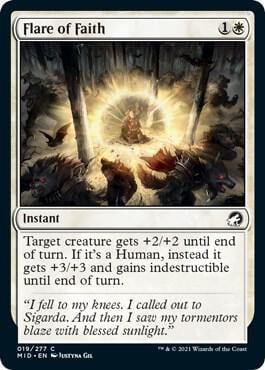 Flare of Faith, Innistrad: Midnight Hunt 19