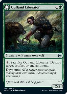 Outland Liberator, Innistrad: Midnight Hunt 190