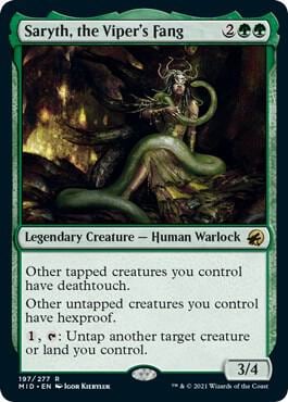 Saryth, the Viper's Fang, Innistrad: Midnight Hunt 197