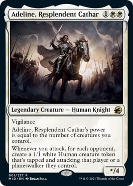 Adeline, Resplendent Cathar, Innistrad: Midnight Hunt 1