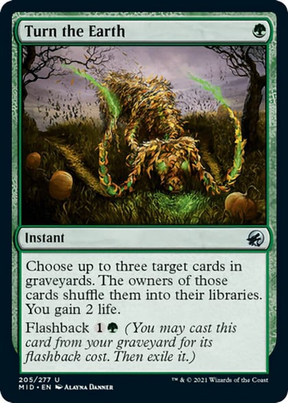 Turn the Earth, Innistrad: Midnight Hunt 205