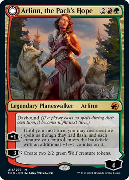 Arlinn, the Pack's Hope, Innistrad: Midnight Hunt 211