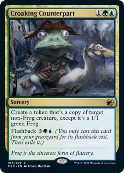 Croaking Counterpart, Innistrad: Midnight Hunt 215