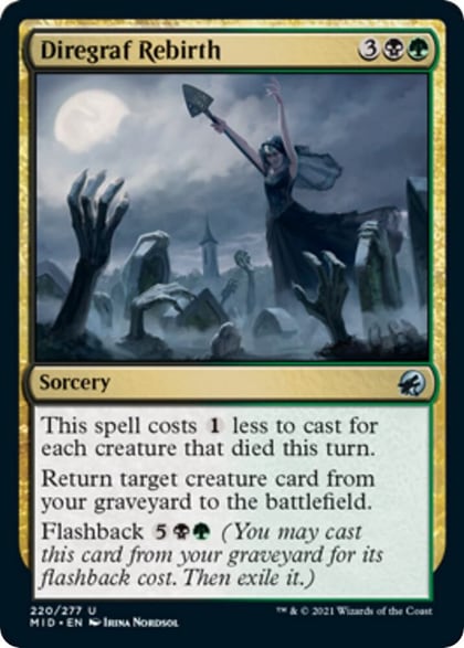 Diregraf Rebirth, Innistrad: Midnight Hunt 220