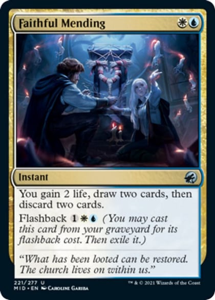 Faithful Mending, Innistrad: Midnight Hunt 221