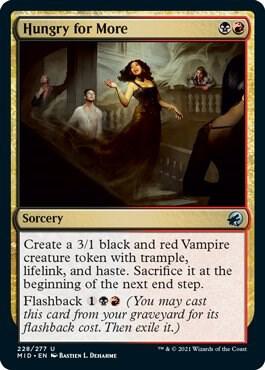 Hungry for More, Innistrad: Midnight Hunt 228