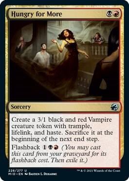 Hungry for More, Innistrad: Midnight Hunt 228