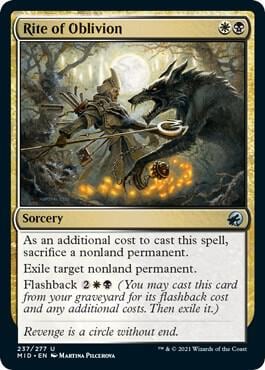 Rite of Oblivion, Innistrad: Midnight Hunt 237