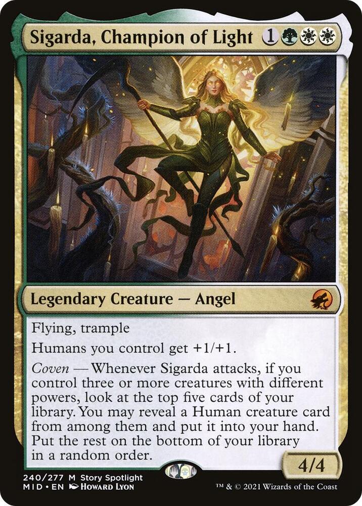 Sigarda, Champion of Light, Innistrad: Midnight Hunt 240
