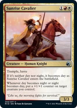 Sunrise Cavalier, Innistrad: Midnight Hunt 244