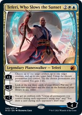 Teferi, Who Slows the Sunset, Innistrad: Midnight Hunt 245