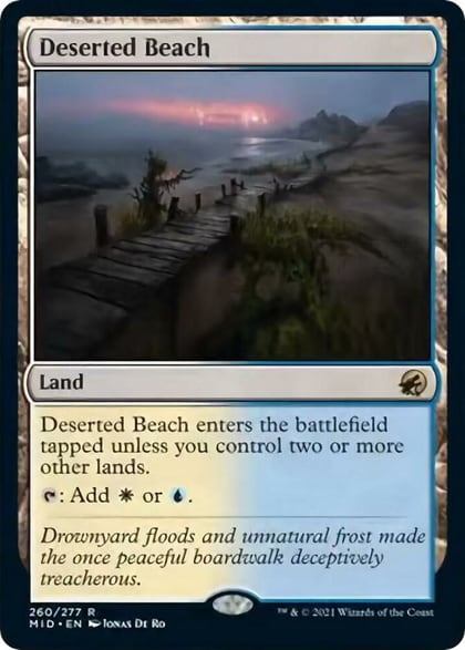 Deserted Beach, Innistrad: Midnight Hunt 260