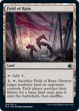 Field of Ruin, Innistrad: Midnight Hunt 262