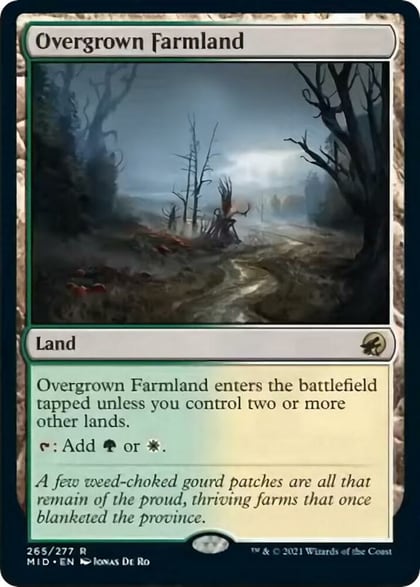 Overgrown Farmland, Innistrad: Midnight Hunt 265