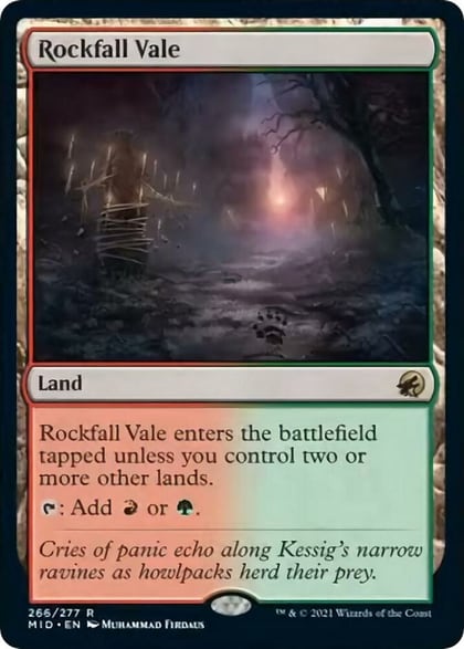 Rockfall Vale, Innistrad: Midnight Hunt 266