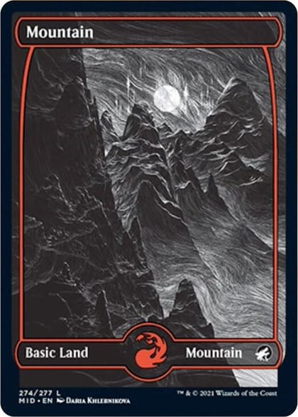 Mountain (274), Innistrad: Midnight Hunt 274
