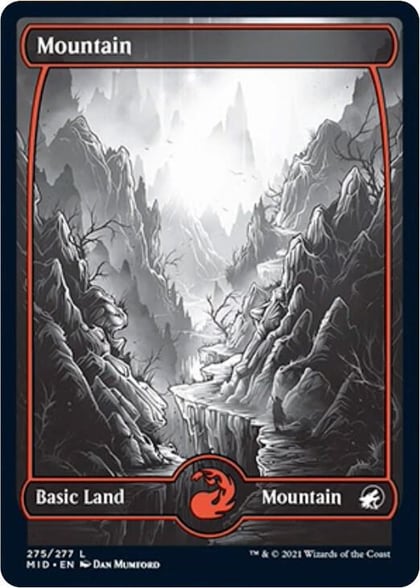 Mountain (275), Innistrad: Midnight Hunt 275