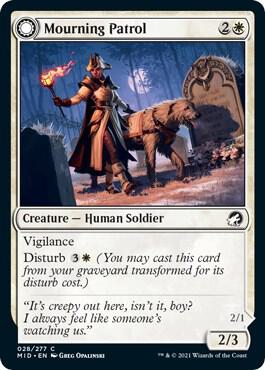Mourning Patrol, Innistrad: Midnight Hunt 28