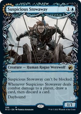 Suspicious Stowaway (Showcase), Innistrad: Midnight Hunt 288