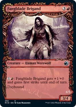 Fangblade Brigand (Showcase), Innistrad: Midnight Hunt 292