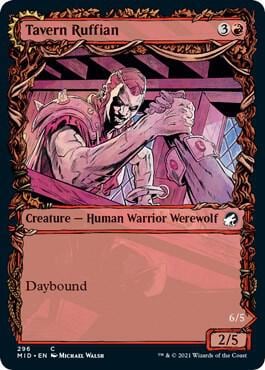 Tavern Ruffian (Showcase), Innistrad: Midnight Hunt 296