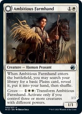 Ambitious Farmhand, Innistrad: Midnight Hunt 2