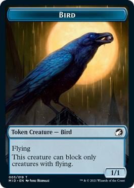 Bird Token, Innistrad: Midnight Hunt 3
