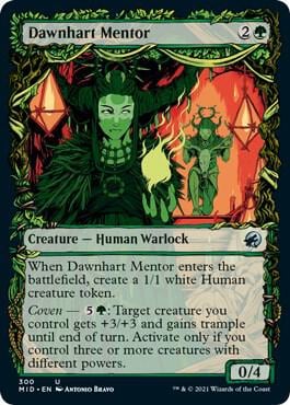 Dawnhart Mentor (Showcase), Innistrad: Midnight Hunt 300