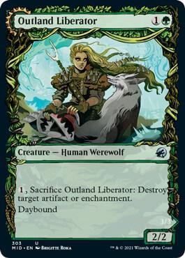 Outland Liberator (Showcase), Innistrad: Midnight Hunt 303