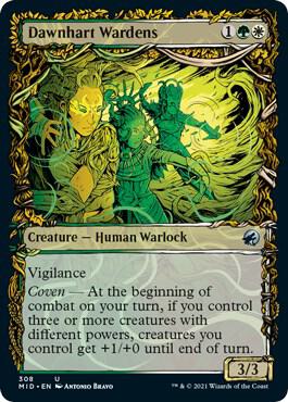 Dawnhart Wardens (Showcase), Innistrad: Midnight Hunt 308