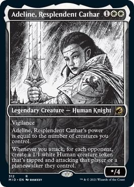 Adeline, Resplendent Cathar (Showcase), Innistrad: Midnight Hunt 312