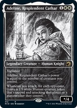 Adeline, Resplendent Cathar (Showcase), Innistrad: Midnight Hunt 312