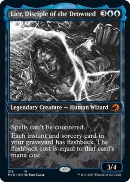 Lier, Disciple of the Drowned (Showcase), Innistrad: Midnight Hunt 313