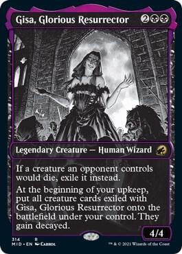 Gisa, Glorious Resurrector (Showcase), Innistrad: Midnight Hunt 314