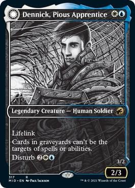 Dennick, Pious Apprentice (Showcase), Innistrad: Midnight Hunt 317