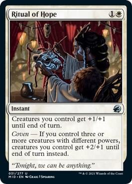 Ritual of Hope, Innistrad: Midnight Hunt 31