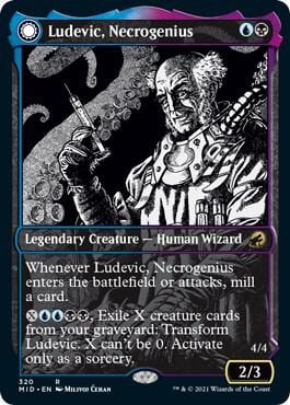 Ludevic, Necrogenius (Showcase), Innistrad: Midnight Hunt 320