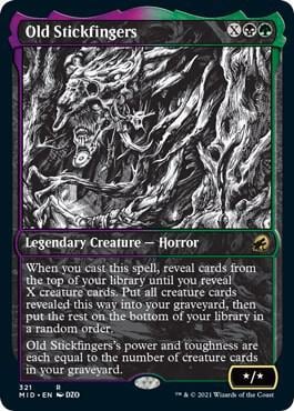 Old Stickfingers (Showcase), Innistrad: Midnight Hunt 321