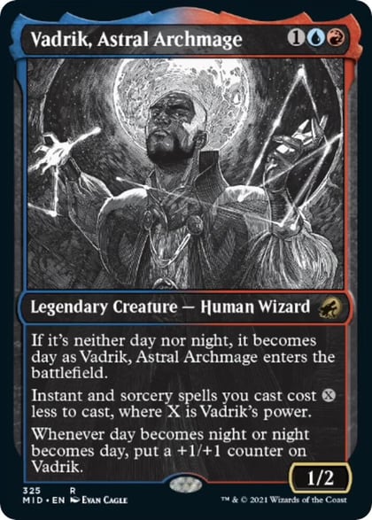 Vadrik, Astral Archmage (Showcase), Innistrad: Midnight Hunt 325