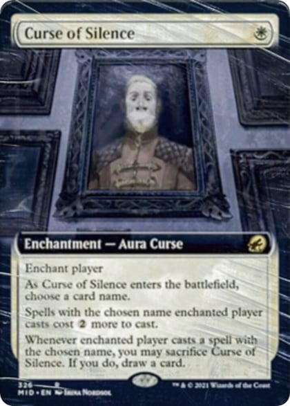 Curse of Silence (Extended Art), Innistrad: Midnight Hunt 326