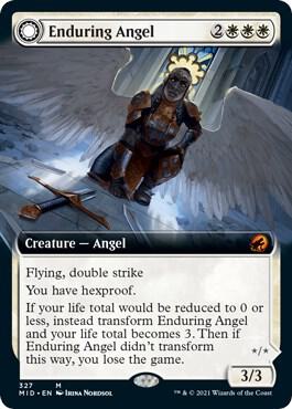 Enduring Angel (Extended Art), Innistrad: Midnight Hunt 327