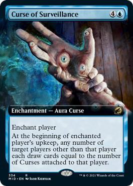 Curse of Surveillance (Extended Art), Innistrad: Midnight Hunt 334