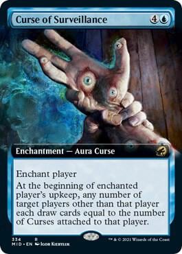 Curse of Surveillance (Extended Art), Innistrad: Midnight Hunt 334