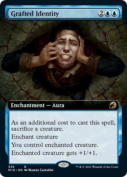 Grafted Identity (Extended Art), Innistrad: Midnight Hunt 335