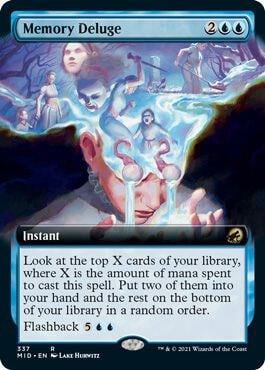 Memory Deluge (Extended Art), Innistrad: Midnight Hunt 337