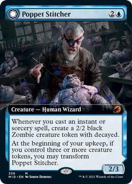 Poppet Stitcher (Extended Art), Innistrad: Midnight Hunt 339