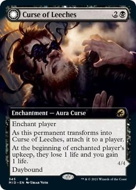 Curse of Leeches (Extended Art), Innistrad: Midnight Hunt 345
