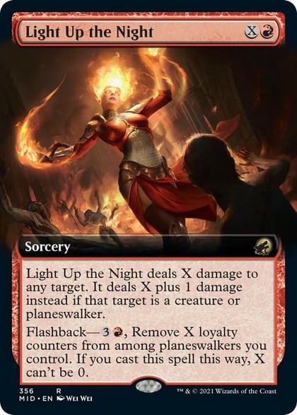 Light Up the Night (Extended Art), Innistrad: Midnight Hunt 356