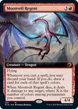Moonveil Regent (Extended Art), Innistrad: Midnight Hunt 357